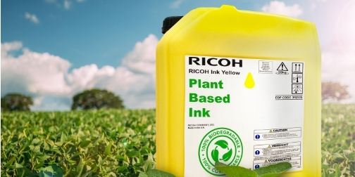 Ricoh lanceert duurzame inkt op plantaardige basis